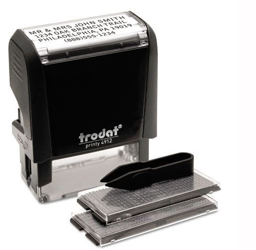Trodat Self-Inking Do It Yourself Message Stamp 3/4 x 1 7/8 product image