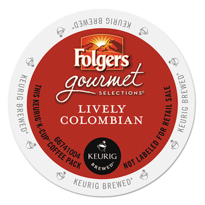 Folgers Coffee Lively Colombian K-Cup 24/Bx product image