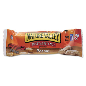 Nature Valley® Sweet & Salty Nut Chewy Granola Bars Peanut 1.2 oz Bars Box of 16 product image