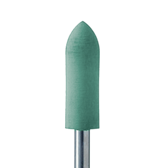 #9983-045 Green Polisher Bevel Tip Cylinder HP Pack of 5 product image