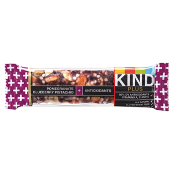 KIND Plus Nutrition Boost Bar Pom. Blueberry Pistachio/Antioxidants 1.4 oz Box of 12 product image