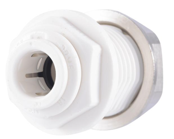 Coupler Bulkhead Tube to Tube 3/8" product image