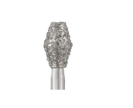 Fraises Diamantées Multi-use Barrel Microdont USA - Grain Grossier - Modèle 811-034/3833 - 10/Boîte