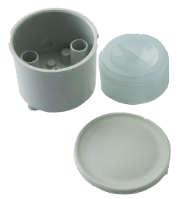 Vacuum Canister Bottom Ported with Bracket product image