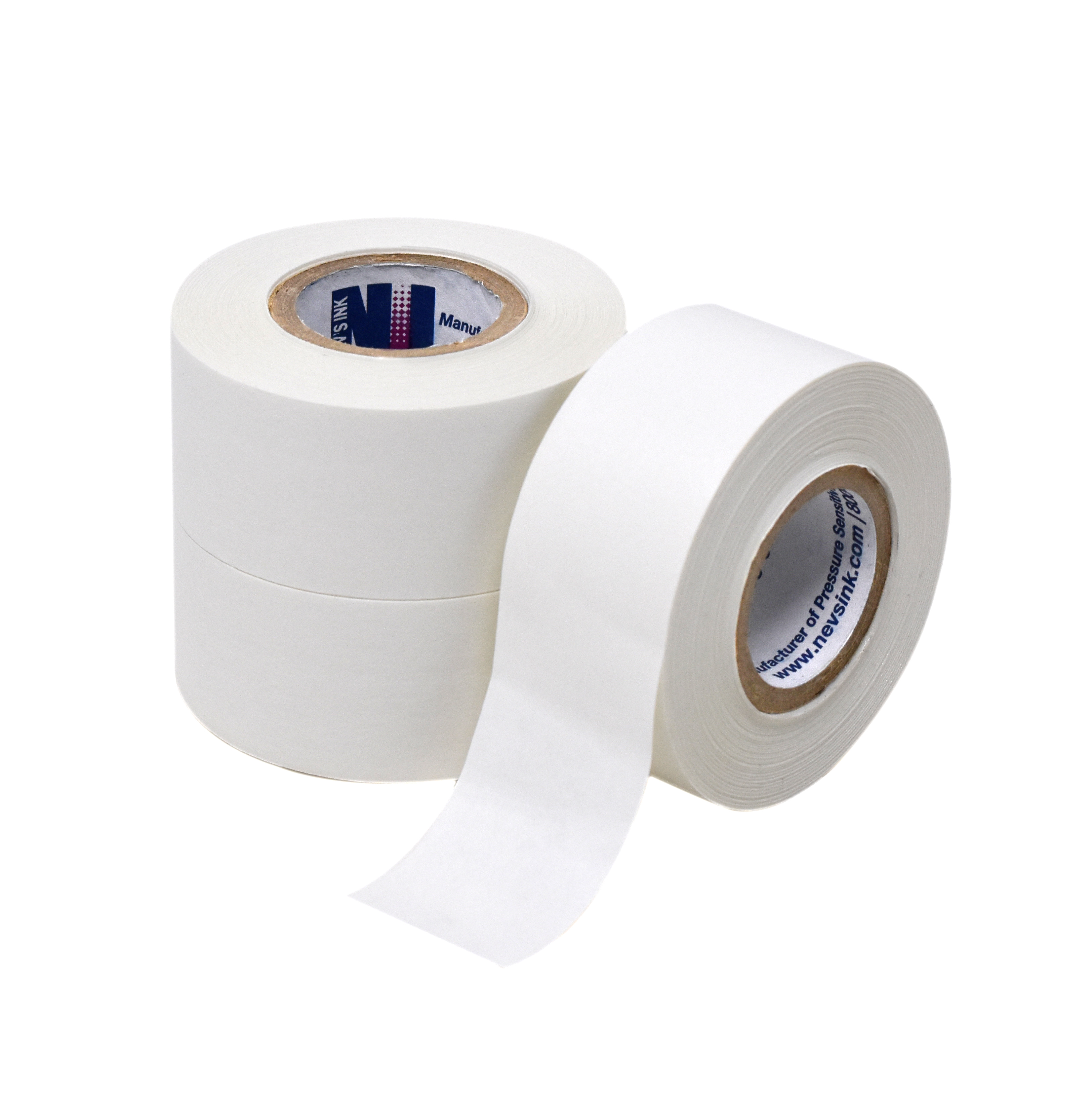 White Labeling Tape 1" Wide x 500" Box of 3 product image