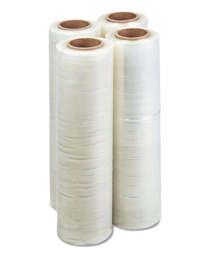 Universal Clear Handwrap Stretch Film 20 mic 80 Gauge EQ 18"x1500ft Carton of 4 product image