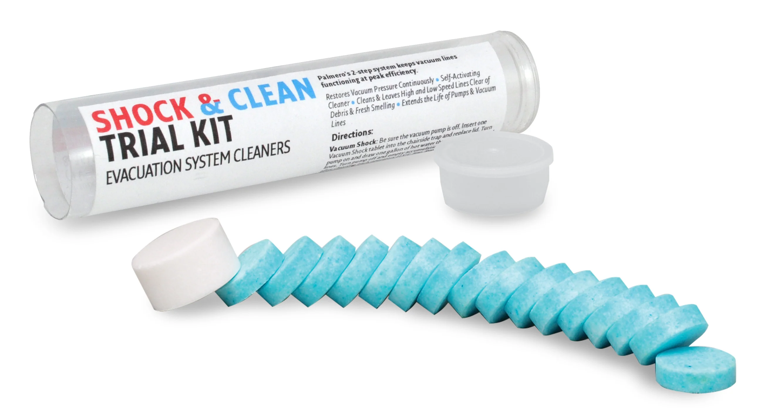 Shock & Clean Evacuation System Cleaner Trial Kit Ea product image