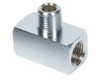 Tee Male 1/4 NPT X Female 1/4 NPT Ends product image