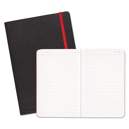 Mead® Blackn n' Red Soft Cover Notebook Legal Rule 5-3/4" X 8-1/4" 71 Sheets product image