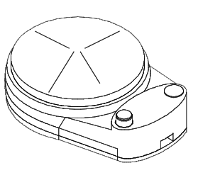 Foot Control with Chip Air Valve 7ft Tubing product image