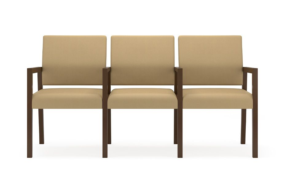 Brooklyn Wood 3 Seater with Center Arm Grade 2 product image