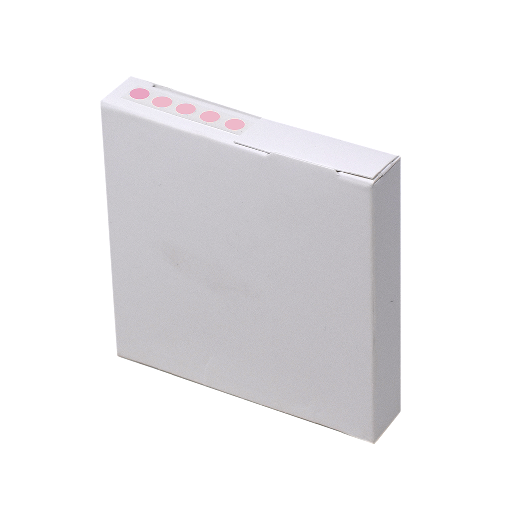 Label Color Coded Dot Roll Form - 1/4" Pink 1/Roll product image