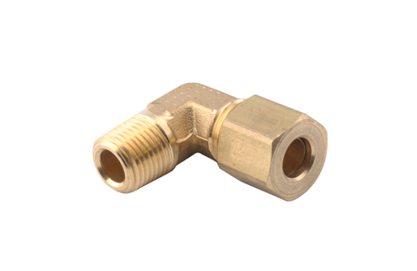 Compression Tube 1/4" x Elbow 1/8" MPT image