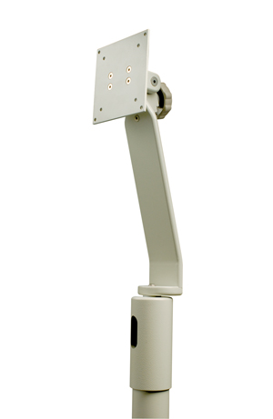 Gray Top Post Mounted Monitor Support product image