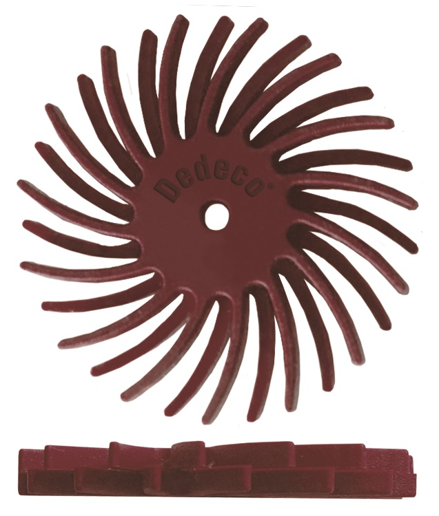 Sunburst Dual 220 Grit Red Box of 12 product image