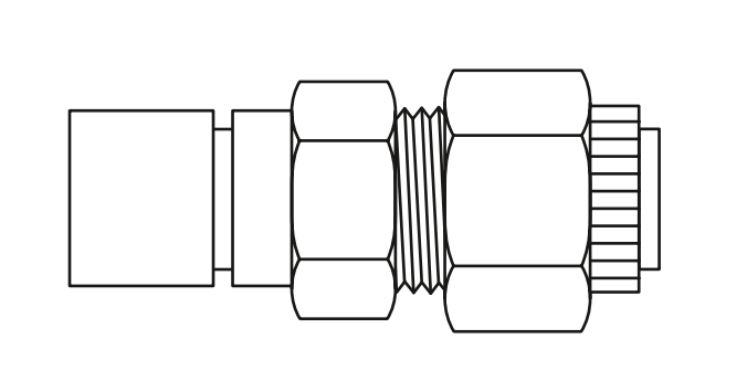 Compresn Adapter 3/8Poly X 3/8 product image