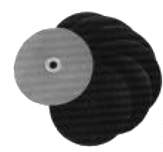 Coarse Standard Adhesive Backed Disks 12" Pack of 4 product image