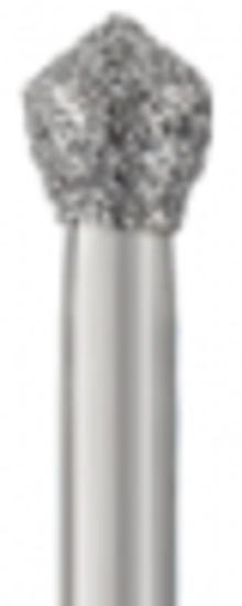 Piranha Diamond Single-Use Burs, FG, Acorn, # 905-027, 2.7 mm, Medium, Blue, 25/Pk, 905-027M image