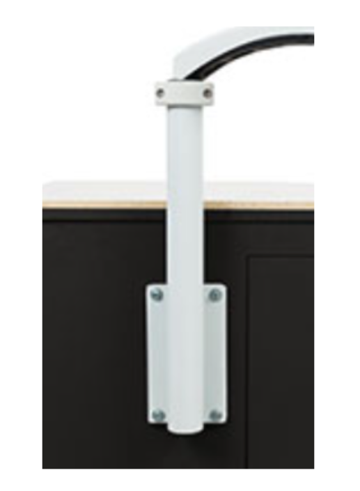 Monitor Mount - 900 Carts - Top Post Mounted with Bracket Assembly and 21" Post product image