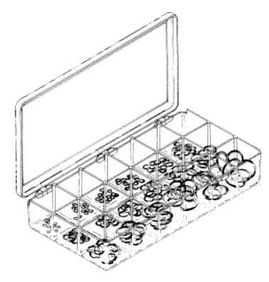 Oring Kit with 18 Different Sizes product image