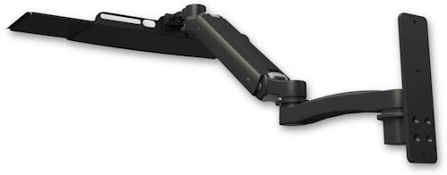 Ultra 182 Arm Wall Mount with Bent Keyboard Tray and 11" Arm product image