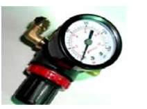 Air Pressure Regulating Gauge 3/8" Input 1/4" Output product image