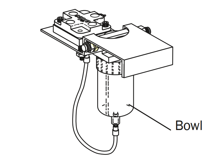 Automatic Air Filter Moisture Separator Bowl Assembly product image
