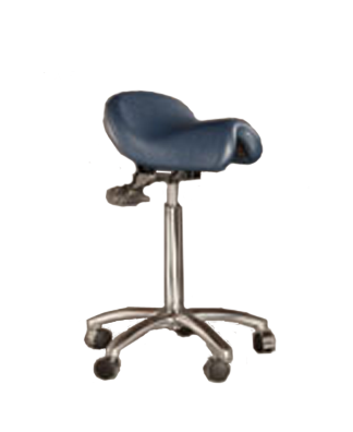 Black Satin Classic Plus Bambach Saddle Stool product image