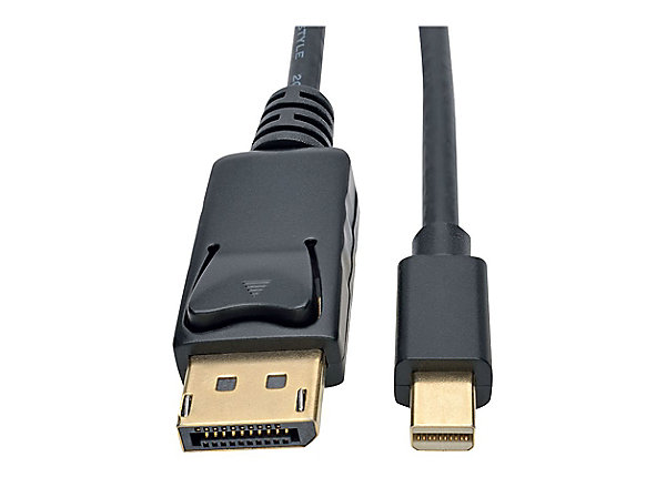 Tripp Lite Mini DisplayPort to DisplayPort 1.2 Adapter Cable 4K @60Hz 6ft product image