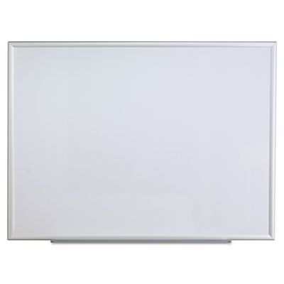 Universal® Dry Erase Board Melamine 48" x 36" Aluminum Frame product image