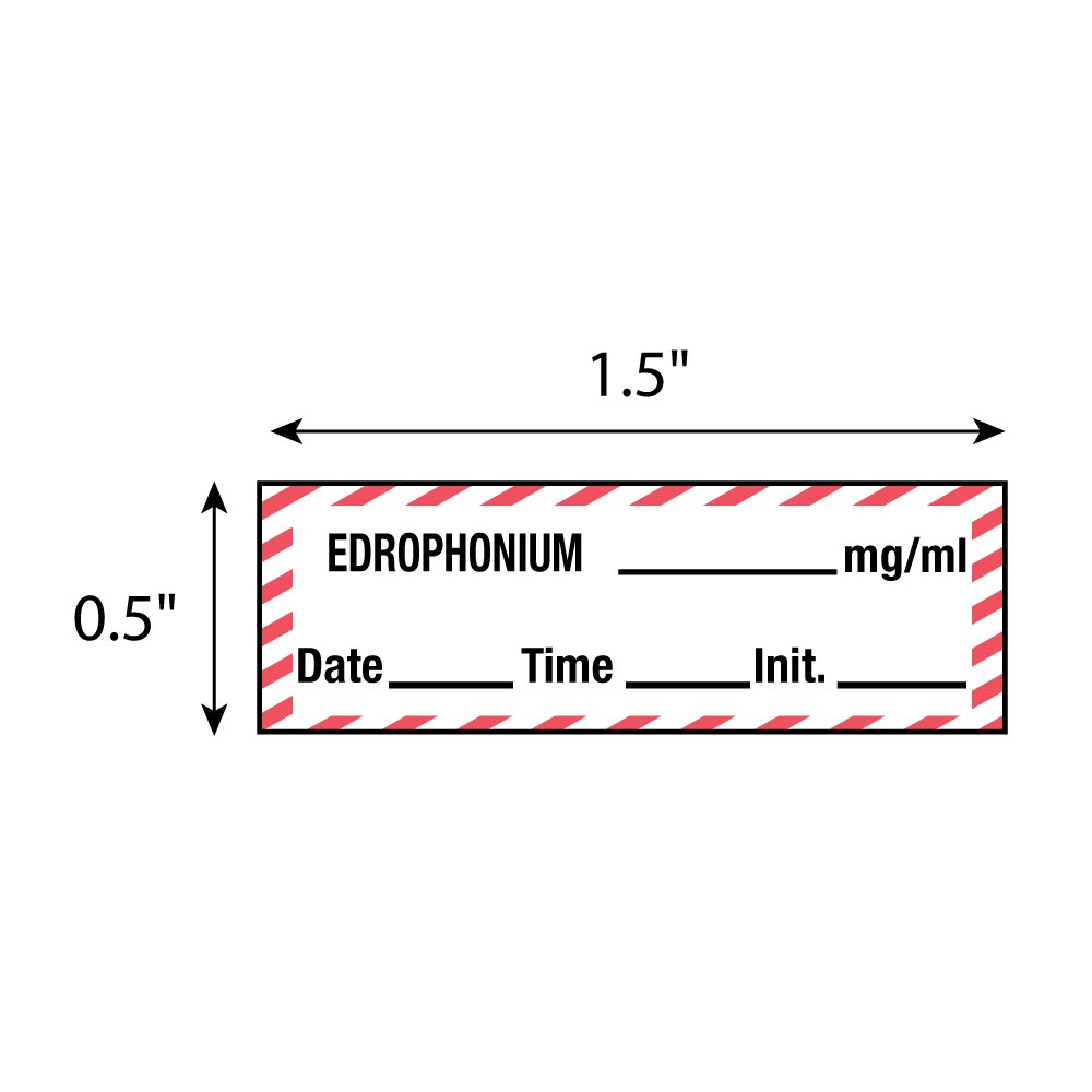 Tape Edrophonium Box of 6 product image
