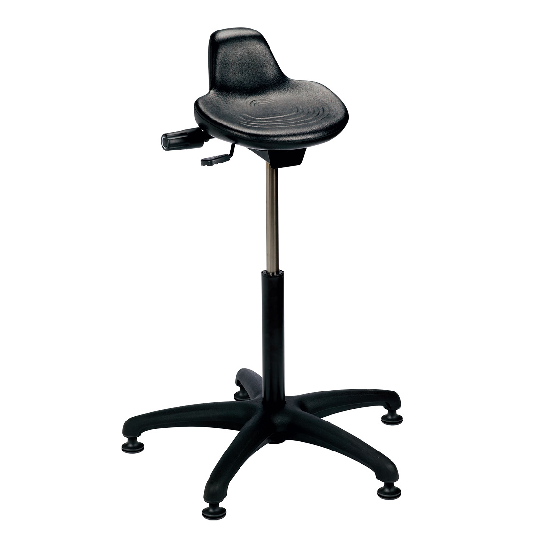 Hgt. Range 21.5" - 31.5" Polyurethane withTilt Black ABS Base with Glides product image