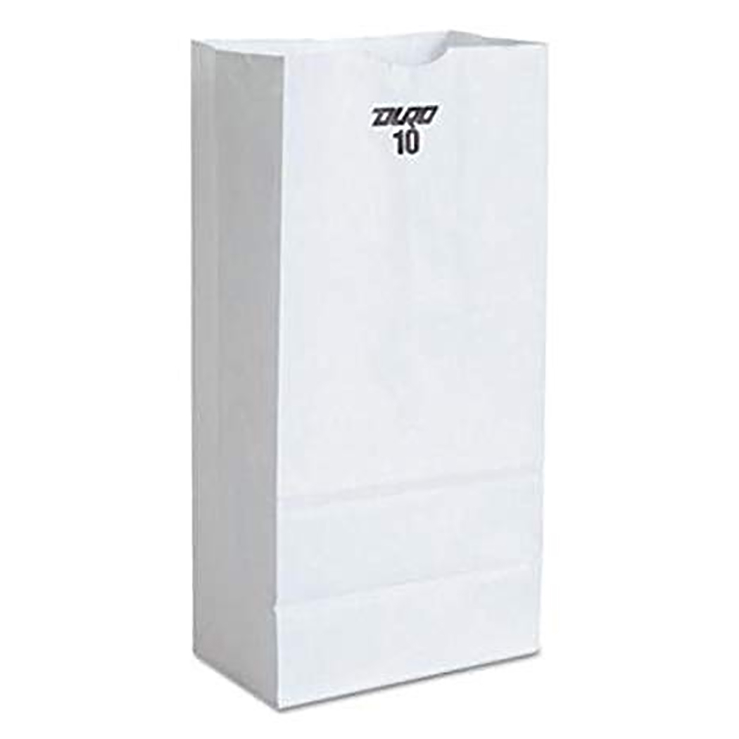 #6 Duro Grocery Bag White Pack of 500 product image