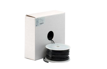 Syringe Tubing 2 Hole Asepsis Straight Black Roll of 100ft product image