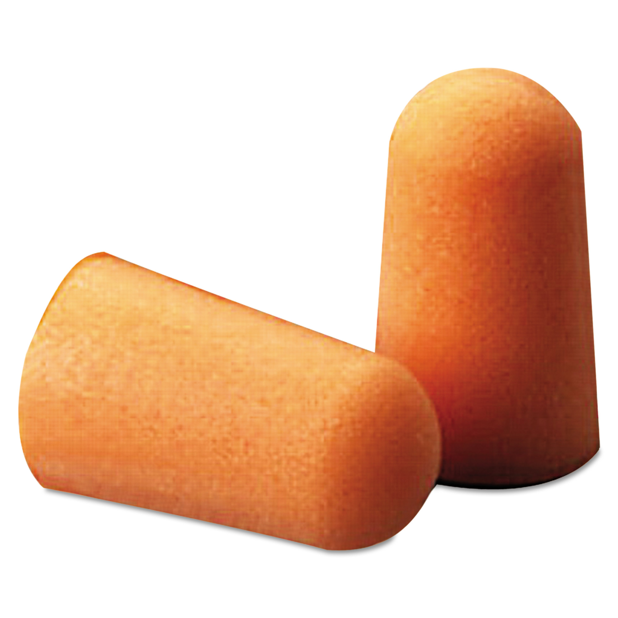 3M™ Foam Single-Use Earplugs Cordless 29NRR Orange Box of 200 Pairs product image