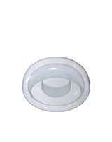 Accelx Spot On Overdenture Abutment White Cap 5lb Pack of 4 image