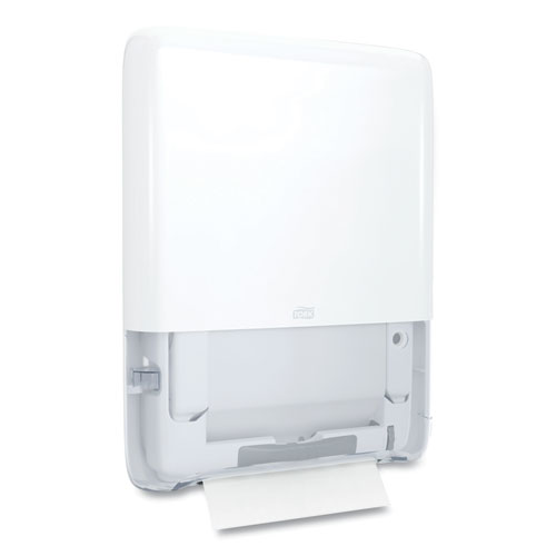 Tork® Peakserve H5 Mini Continuous Hand Towel Dispenser White 14.44 w x 3.97 d x 19.3 h product image