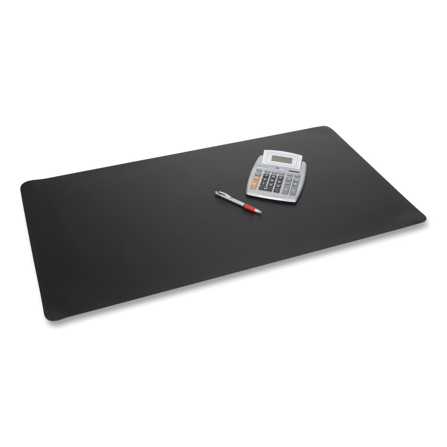 Artistic® Rhinolin II Desk Pad with Antimicrobial Product Protection 36" x 20" Black product image