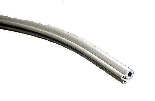 Handpiece Tubing 3 Hole Straight Gray product image