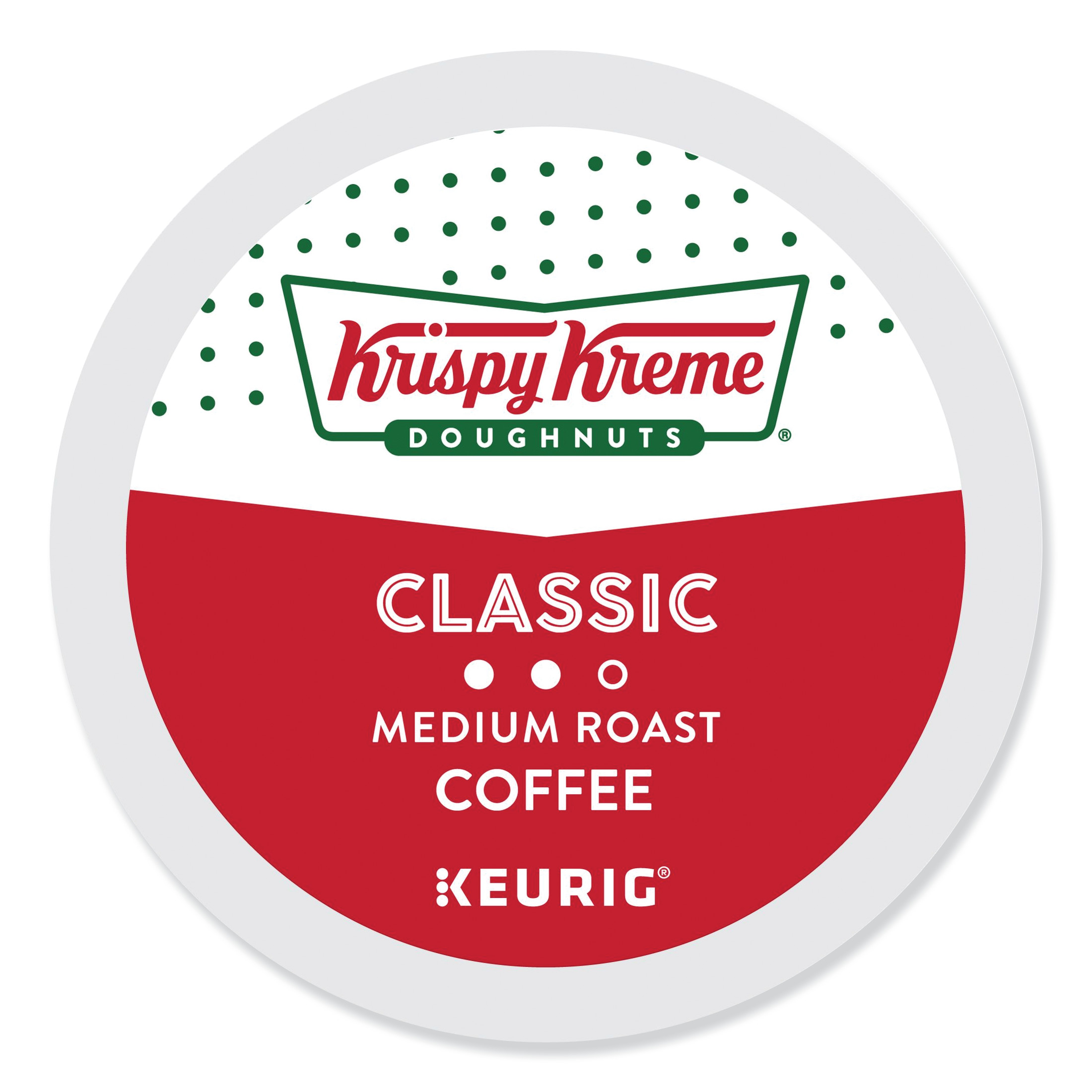 Krispy Kreme Doughnuts® Classic Coffee K-Cups Medium Roast Box of 24 product image