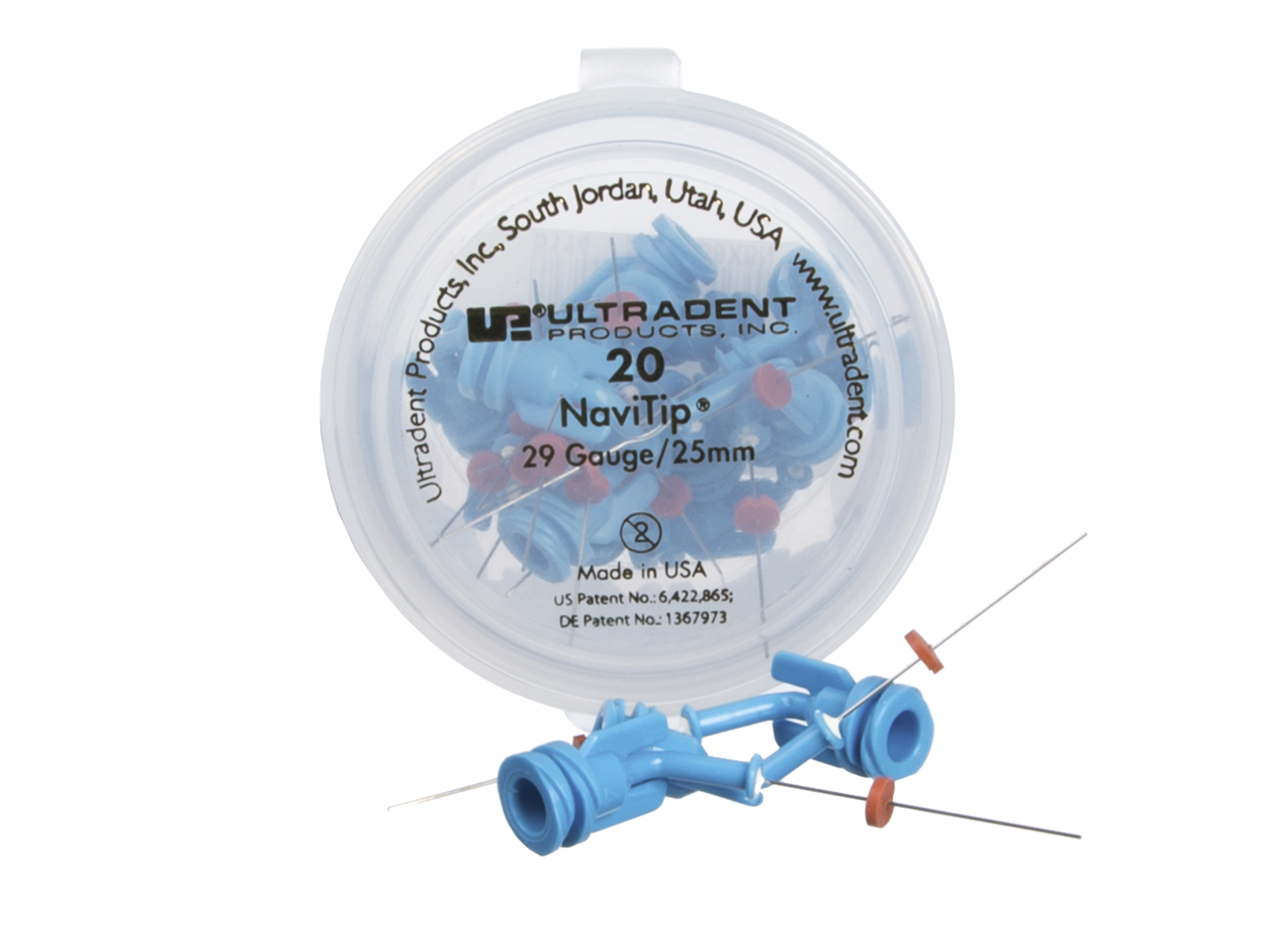 Navitips 29G 25Mm Blue Pack of 20 product image