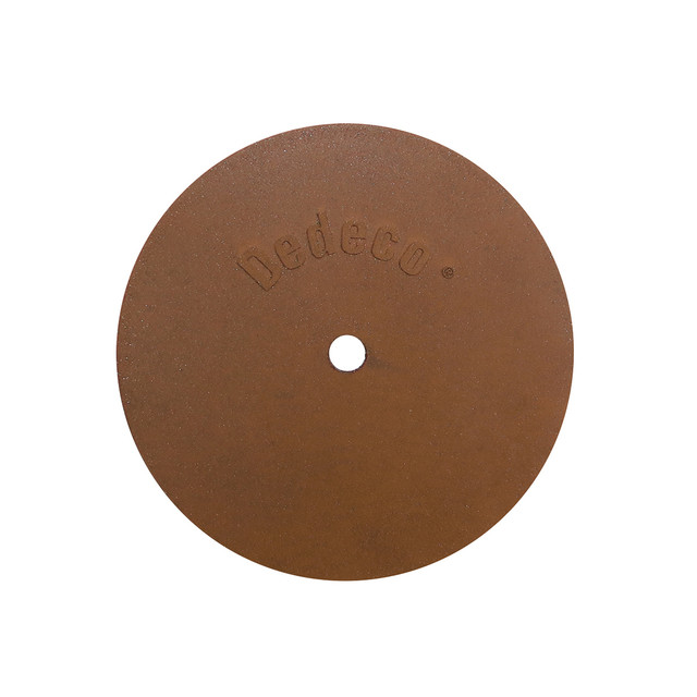 Rubberized Abrasive Wheel 3" x 1/8" x 1/4" - Brown X/C A/O thumbnail 2