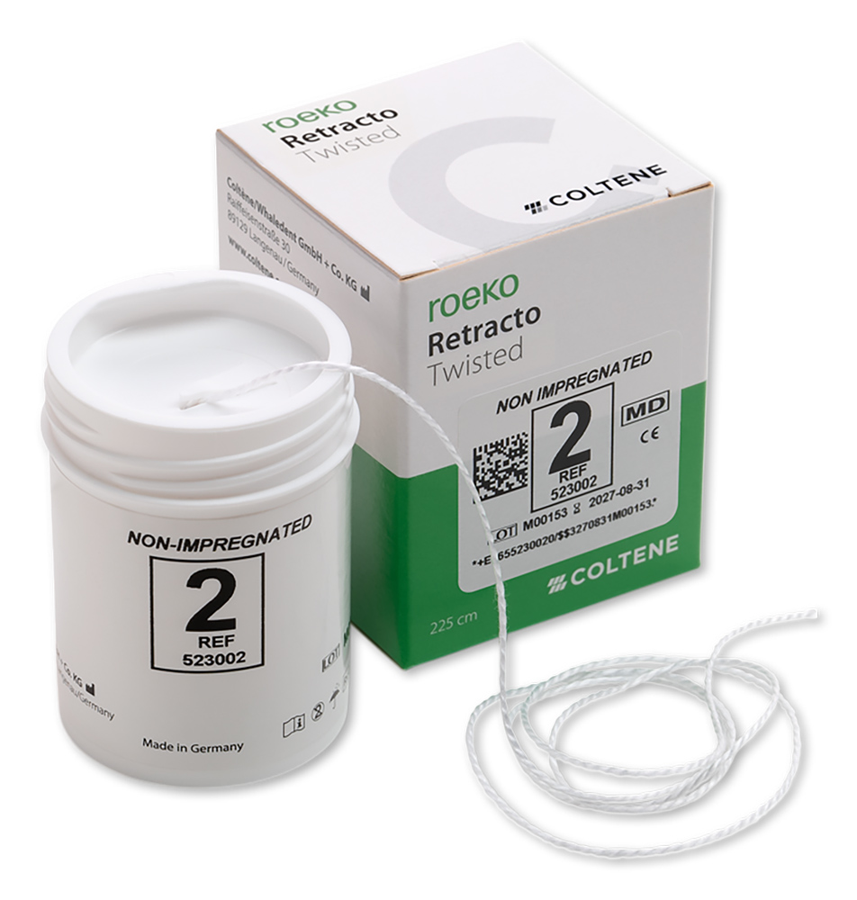 Coltene - Roeko Retracto, Twisted, Non-Impregnated, 2 Medium, 1 Pc product image
