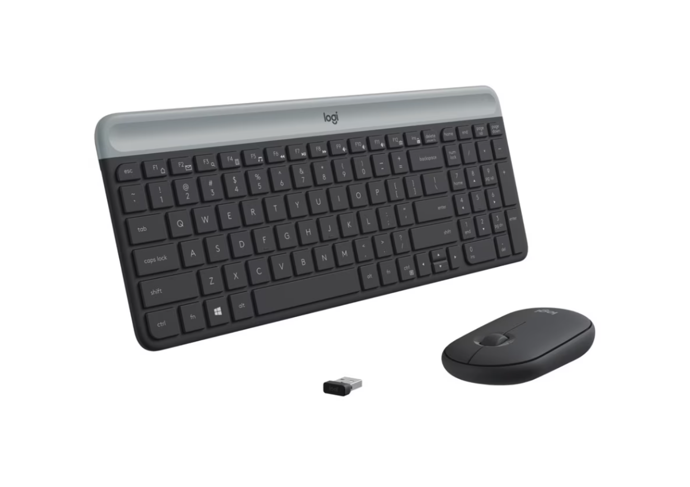 MK470 Logitech Slim Wireless Combo Graphite product image