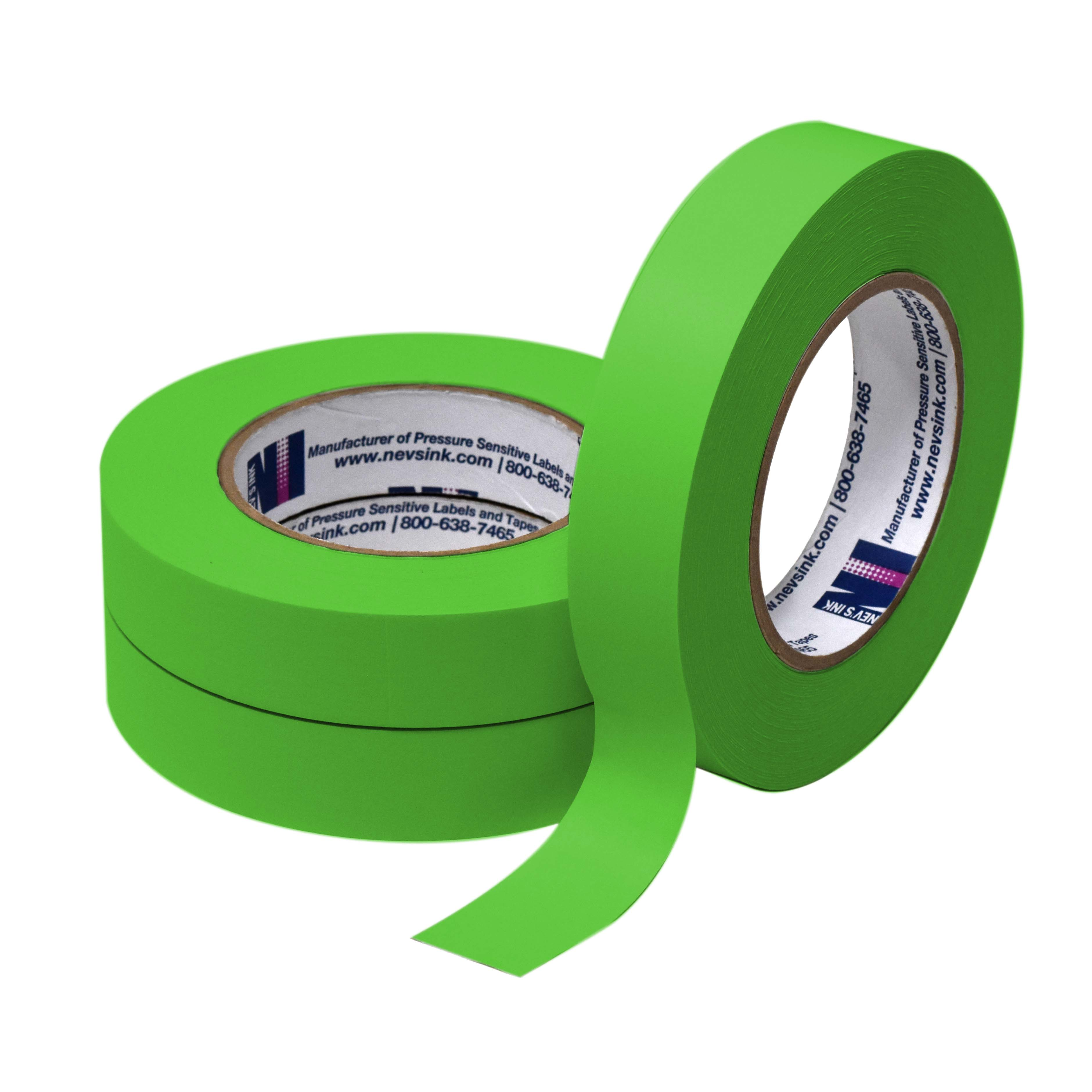 Green Labeling Tape 1" Wide x 60yd Box of 3 product image