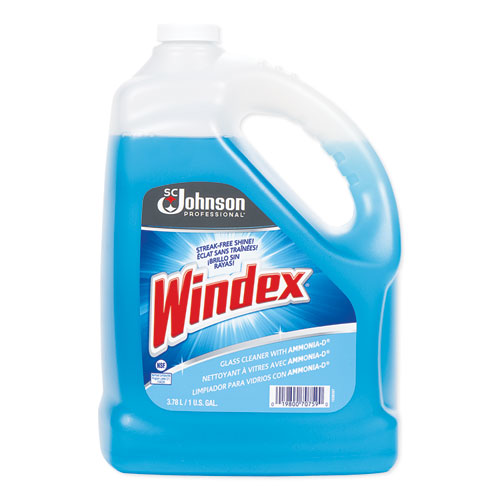 Windex® Powerized Formula Glass & Surface Cleaner (1 Gallon Bottles) - Case  of 4 —