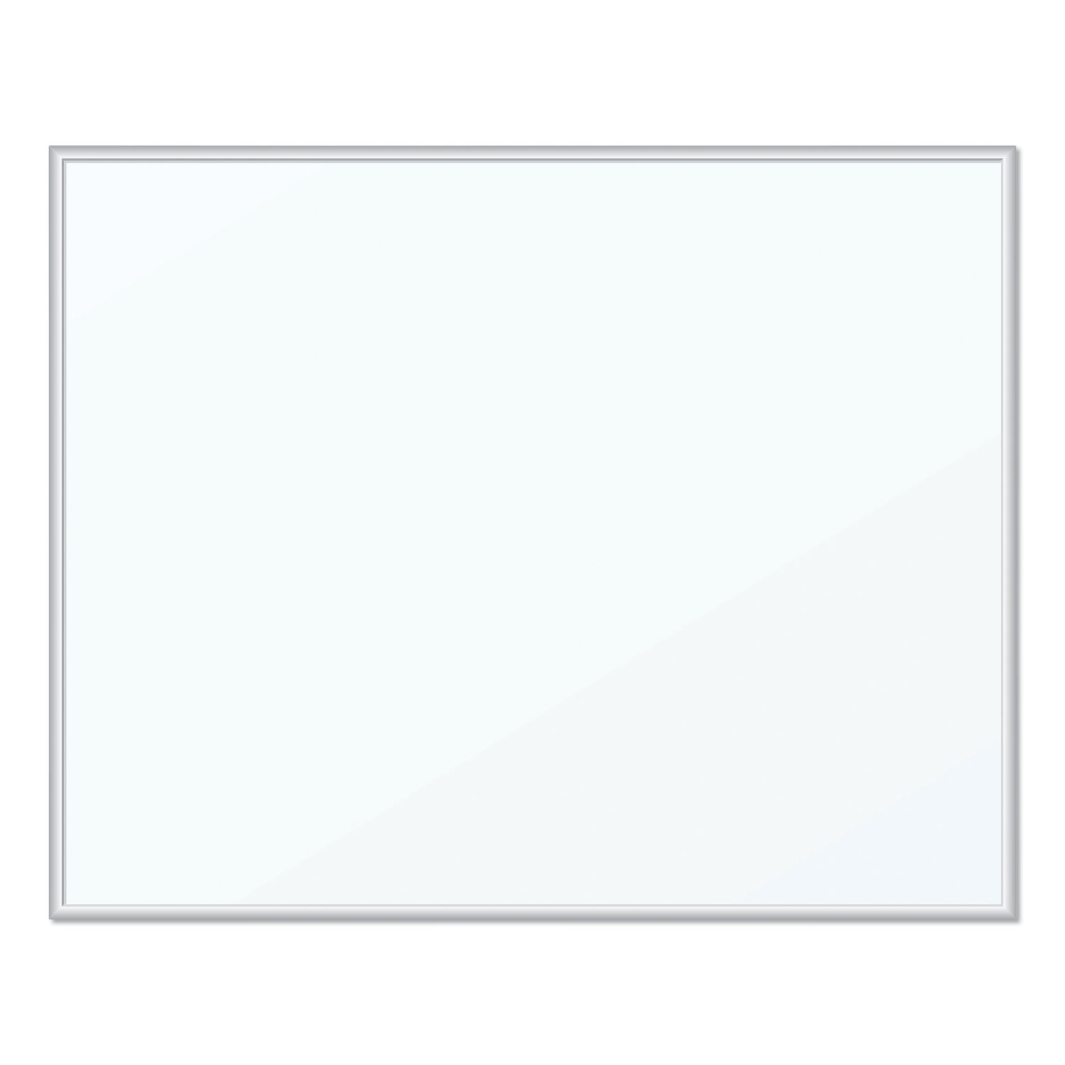 U Brands Magnetic Glass Dry Erase Board Value Pack, 72 x 36, White