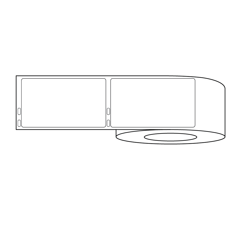 DYMO Compatible Labels Shipping Label White 4" x 2-5/16" Roll product image