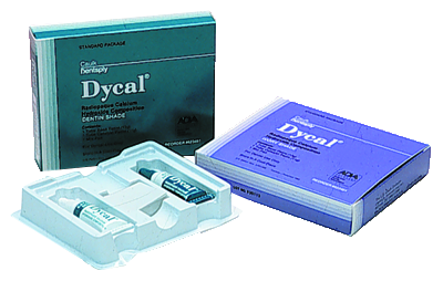 Dycal USA, cemento dental rigido de autofraguado, Dentsply