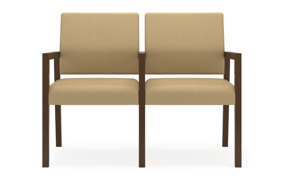 Brooklyn Wood 2 Seater with Center Arm Grade 3 product image